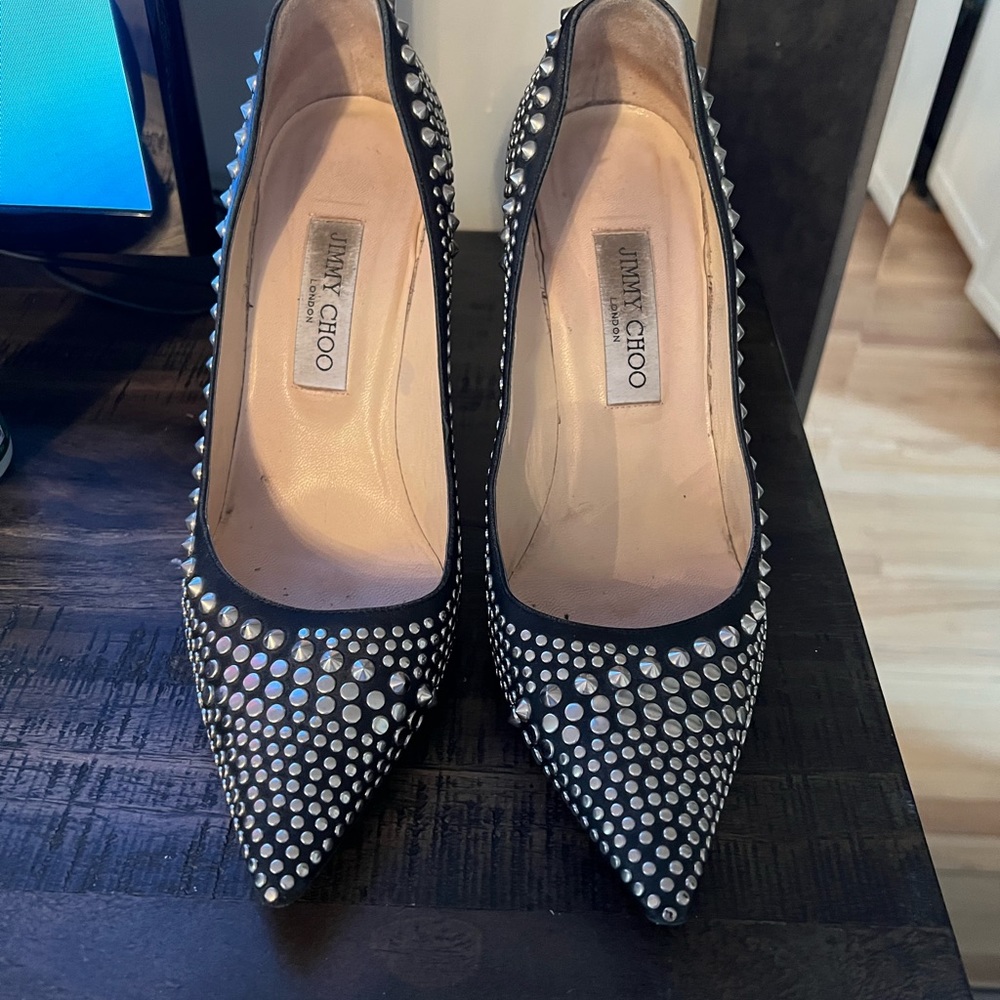 Jimmy Choo Studded heels
